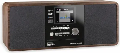 Produktbild von DABMAN i200 CD Multifunktionsradio DAB+ / FM / Internet / Bluetooth Holzoptik