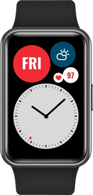 Image de HUAWEI 55025875 HUAWEI Watch Fit Smartwatch schwarz, graphit