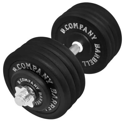 Produktbild von Gusseisen-Dumbbell-Set von 45 kg mit Gewichtsscheiben