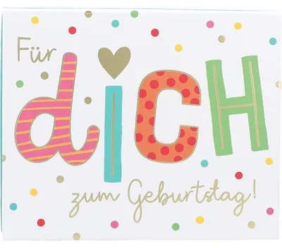 Produktbild von WUNSCHERFÜLLER Soundbox 1 Stück Kleine Überraschung! Für Dich zum Geburtstag!