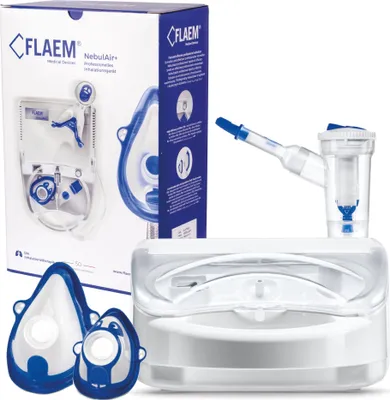 Zdjęcie produktu dla Inhalator Vernebler Prof Flaem Nebulair Rf7 Dual Speed Do Aerozoloterapii