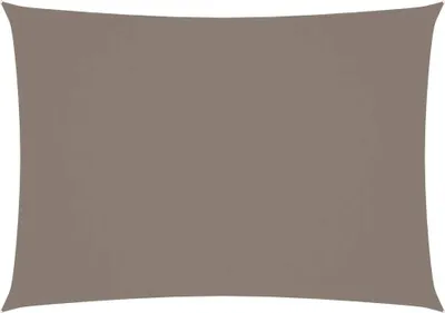 Image de The Living Store Voile d'ombrage Oxford rectangulaire 2,5x4 m Taupe