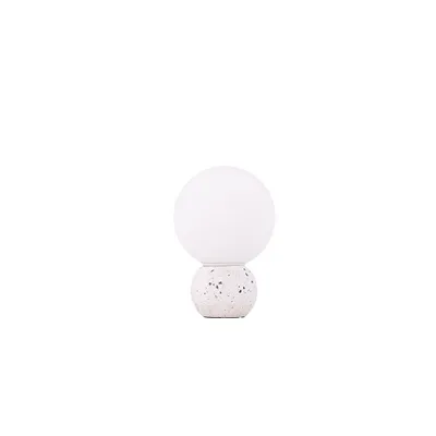 Zdjęcie produktu dla Metz oświetlenie lampa stołowa 20x20x29cm biały.