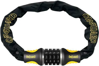 Obrázok produktu pre OnGuard 8124 Reťazový zámok na bicykel 75x4 so šifrou