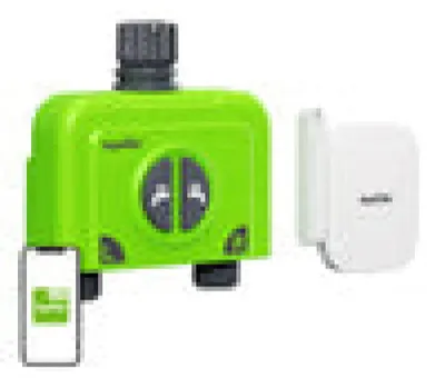 Immagine prodotto di Regolatore di irrigazione a 2 zone con gateway Wifi Rainpoint