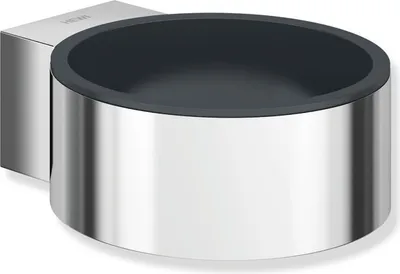 Produktbild von HEWI Föhnhalter, chrom anthrazitgrau