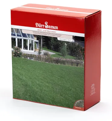 Produktbild von Spiel- und Sportrasen 2,5 kg | Rasensamen von Dürr Samen