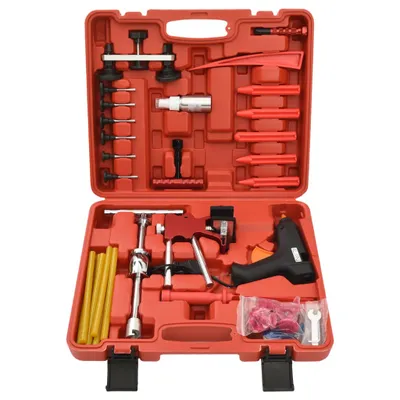 Image de vidaXL Kit d'outils de débosselage 42 pièces avec boîte de rangement