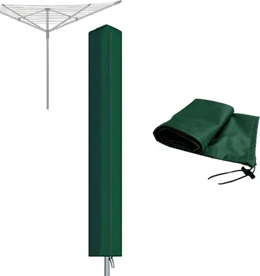 Obrázok produktu pre Obal na rotačnú sušičku Vodotesný so zipsom 16x16x180cm Odolný voči vetru Zelený