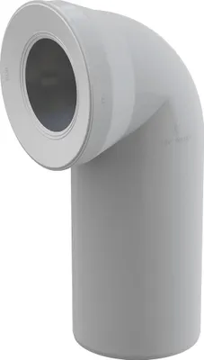 Obrázek produktu pro Alcadrain A90-90A připojovací ohyb WC 90°