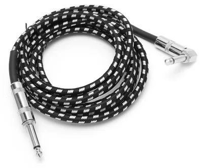 Produktbild von 6,35-mm-Klinkenstecker-Audiokabel für Gitarrenverstärker, 6,35-mm-Instrumentenkabel (3 m)