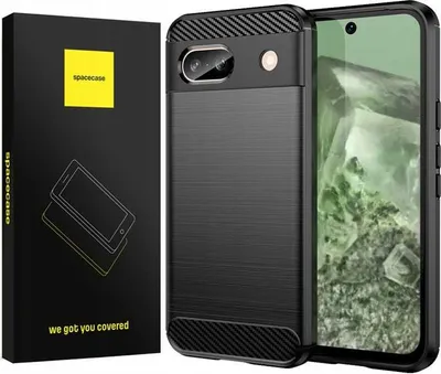 Image de Coque SPACECASE Carbon pour Google Pixel 8A noir