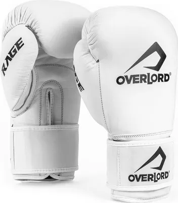 Produktbild von Overlord Rage Boxhandschuhe Weiß 16 oz.