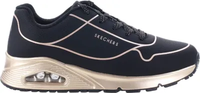 Image de Chaussures de sport pour enfants SKECHERS UNO GEN1 - COOL 310538L-BKRG - noir r. 37.5