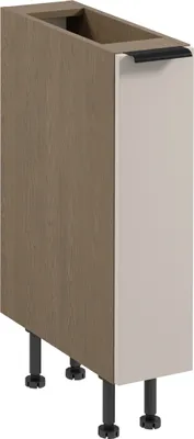 Produktbild von Apothekerschrank 20 x 87 x 52 cm Küchenschrank ohne Arbeitsplatte, Sorento D20C Beige/Eiche