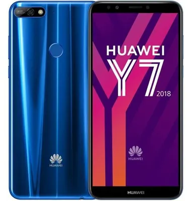 Image de Huawei Y7 2018, 15.2 cm (5.99 pouces), 2 Go, 16 Go, 13 MP, Android 8.0, Bleu