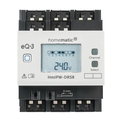 Obrázok produktu pre Homematic IP, káblový spínací modul – 8-kanálový | eQ-3 | HmIPW-DRS8