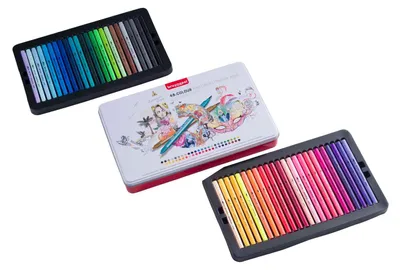 Image de Bruynzeel Creatives Fineliner Brushpen Set 48 Colours