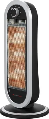 Obrázek produktu pro Melchioni SAHARA, Halogenové elektrické vytápění, Halogenový plyn, Vnitřní, Podlaha, Černá, Stříbrná, Otočné