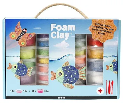 Produktbild von Foam Clay® Set , Sortierte Farben, 1Set