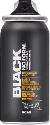 Produktbild von Spraydose Schwarz 50ml BLK9001 | Montana BLACK Pocket