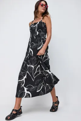 Produktbild von Trägerloses langes Kleid, mixed color, XS
