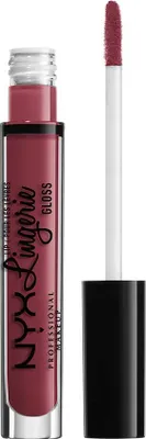 Produktbild von NYX Professional Makeup Lipstick Lingerie Gloss, Braun, Euro Trash, Frauen, Euro Trash, Röhre, Hydrogenated Polyisobutene, Polybutene, Diisostearyl Malate, Silica Silylate, Calcium Aluminum...