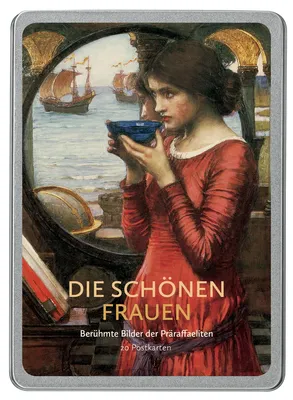 Produktbild von Postkarten-Set Die schönen Frauen. Berühmte Bilder der Präraffaeliten.