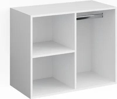 Produktbild von Anstellschrank Vicco Isabelle Weiß 80.1 x 65 cm, Model 34429