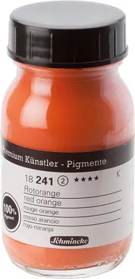 Produktbild von Schmincke 100ml Pigmente Rotorange Pigmente 18 241 055