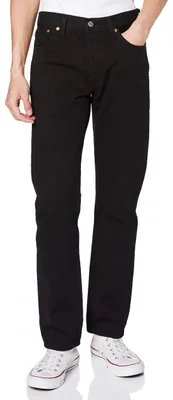 Productafbeelding van Levi's heren jeans, model 501® Original Fit, stonewashed zwart, maat 31W / 34L