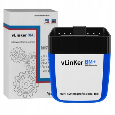 Image de Appareil de diagnostic VGATE vLinker BM+ BLE BT 4.0 Android iOS Interface de diagnostic Set