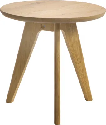 Produktbild von HASENA Oak Bianco Circo 52 Eiche Nachttisch und Hocker