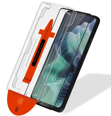 Obrázok produktu pre 1-balenie Motorola Moto G35 Ochranné sklo na displej - Tvrdené sklo | [Automatická inštalácia] - Bez bublín