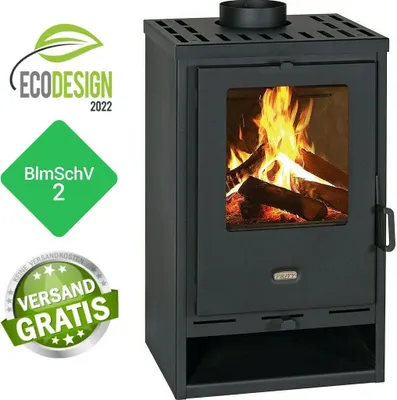 Produktbild von EEK A - Kaminofen mit großer Brennkammer Prity K1 D - 9.5 KW