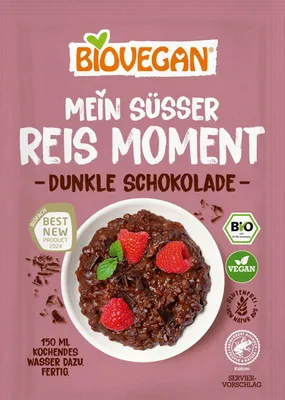 Produktbild von Mein süßer Reismoment - Dunkle Schokolade 60g