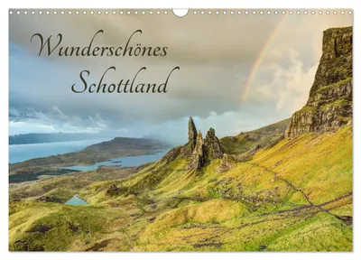 Produktbild von Wunderschönes Schottland (Wandkalender 2027 DIN A3 quer), CALVENDO Monatskalender
