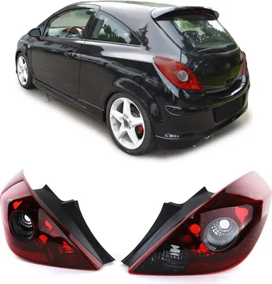 Produktbild von Rückleuchten OPC Optik smoke für Opel Corsa D 3 Türer ab 06