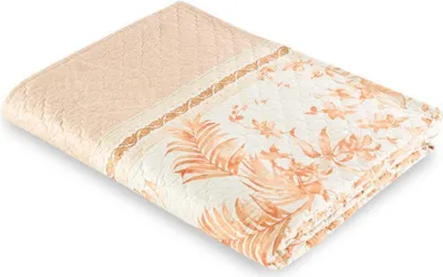 Zdjęcie produktu dla Bassetti narzuta bawełniana IBISCUS TATTOO kolor 41 KARAMELL rozmiar 180x255