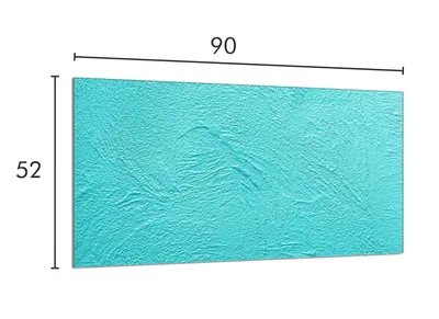 Produktbild von Glas Herdschutzplatte 90x52 Schiefer