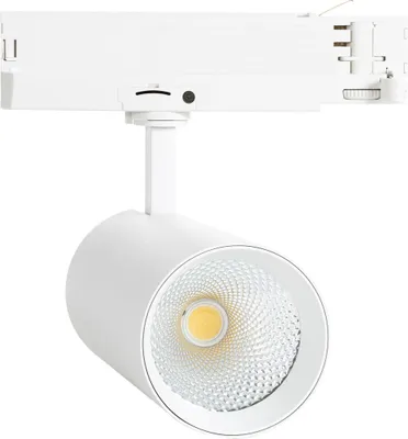 Produktbild von 3-Phasenstromschiene LED-Strahler 40W Carlo CCT Wählbar Weiss 4000K - 5000K - 6000K Wählbar