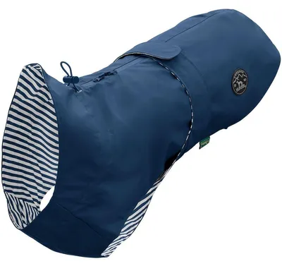 Productafbeelding van Hunter regenjas voor honden, model Milford, maat: 65 cm, kleur: blauw