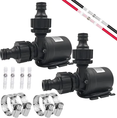 Obrázek produktu pro x 12V ponorné/bezkartáčové vodní čerpadla – 800 l/h – 5 m – pro bazény/akvária/rybníky/fontány