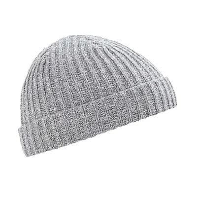 Image de Beechfield Casquette de marin / bonnet d'hiver unie rétro RW246 (taille unique) (Gris chiné)