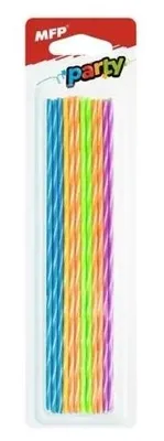 Obrázek produktu pro Tenké svíčky na dort, 17 cm, 24 ks – MFP