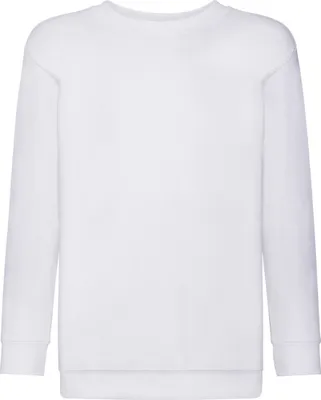 Produktbild von Fruit Of The Loom Kinder Pullover (2 Stück/Packung) BC4367 (12-13) (Weiß)