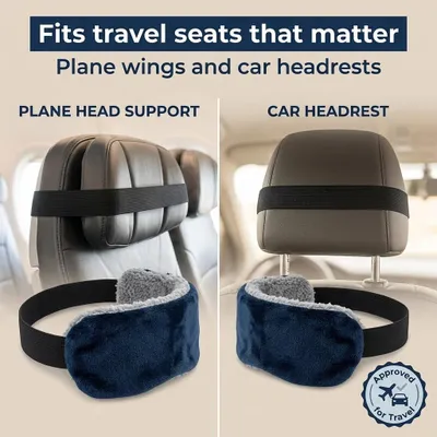 Image de Coussin de voyage, bandeau pour les yeux, support cervical pour avion