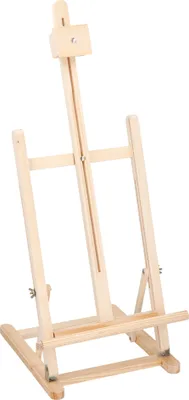 Produktbild von Artico Tischstaffelei Holztisch Staffelei - Höhenverstellbar - Zusammenklappbar - Leinwände bis zu 56 CM und 1 bis 2 CM Dick - für Kinder und Erwachsene