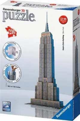 Zdjęcie produktu dla Empire State Building. 3D Puzzle (216 Teile)