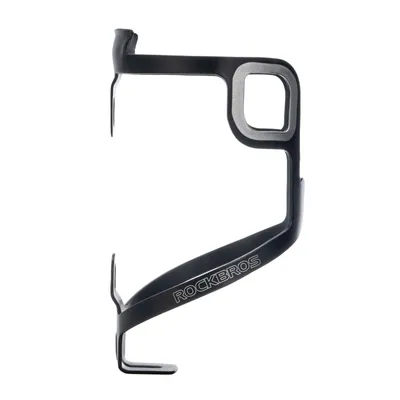 Produktbild von ROCKBROS Fahrrad Flaschenhalter Aluminium 27g Leicht Trinkflaschenhalter Getränkehalter für Trinkflaschen bis 75mm für Rennrad MTB Schwarz